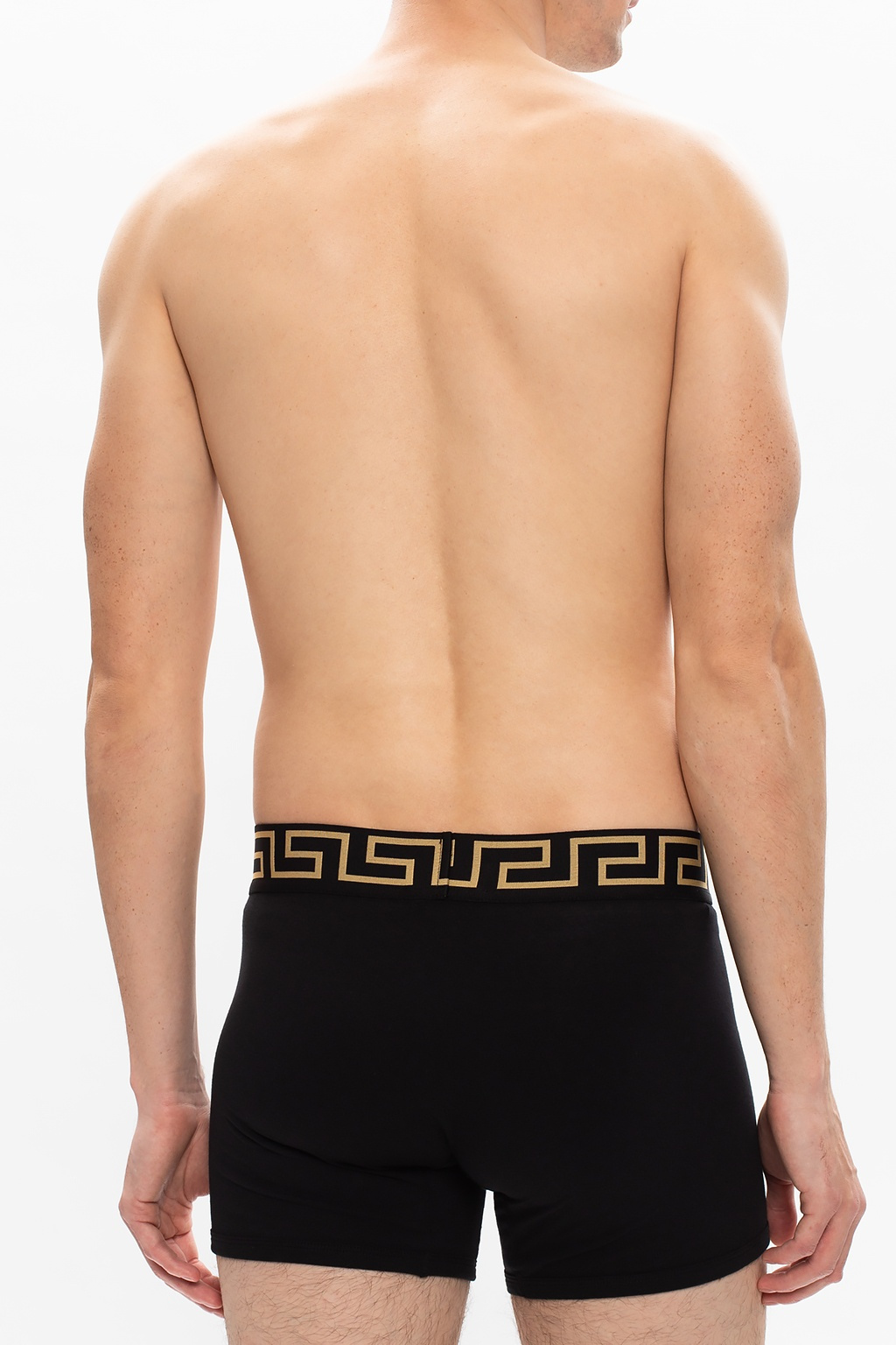 Versace Greek key pattern boxer